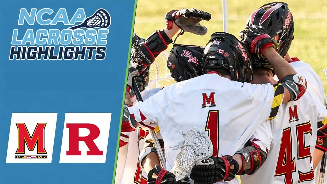 Maryland vs Rutgers | NCAA College Lacrosse Highlights | April 11, 2026