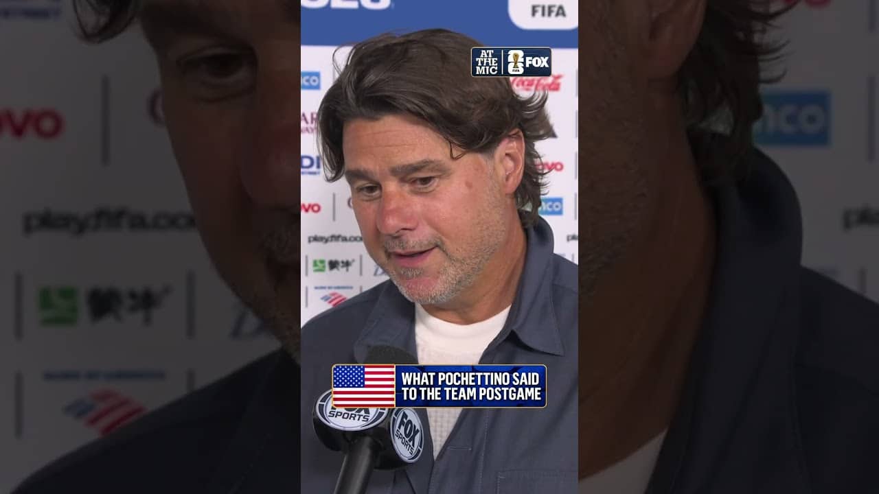 Our Jenny Taft caught up with Mauricio Pochettino postgame about his message to the team