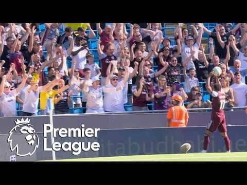 Ollie Watkins taps home loose ball to tie Villa v. Manchester City | Premier League | NBC Sports