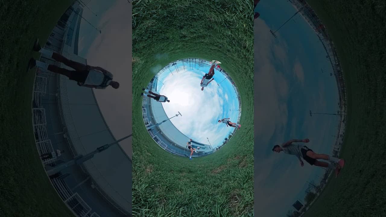 You've probably never seen juggling like this #360camera