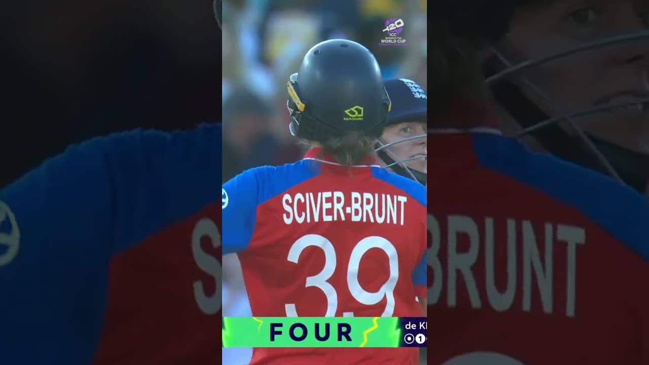 Nat Sciver-Brunt is back and delivers when England need her most with a fifty 💪 #T20WorldCup