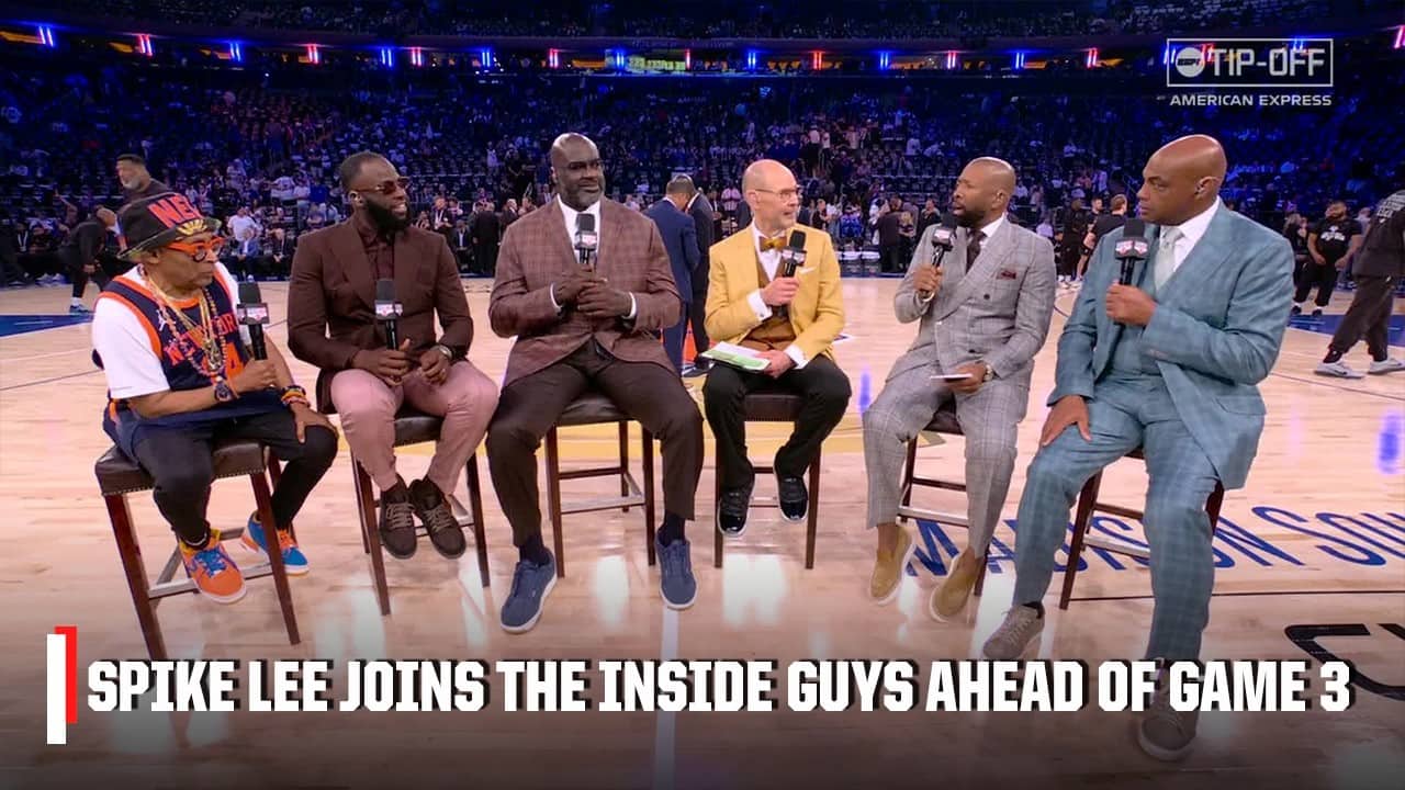 Spike Lee on his excitement on the New York Knicks being two wins away from a title | NBA Tip-Off