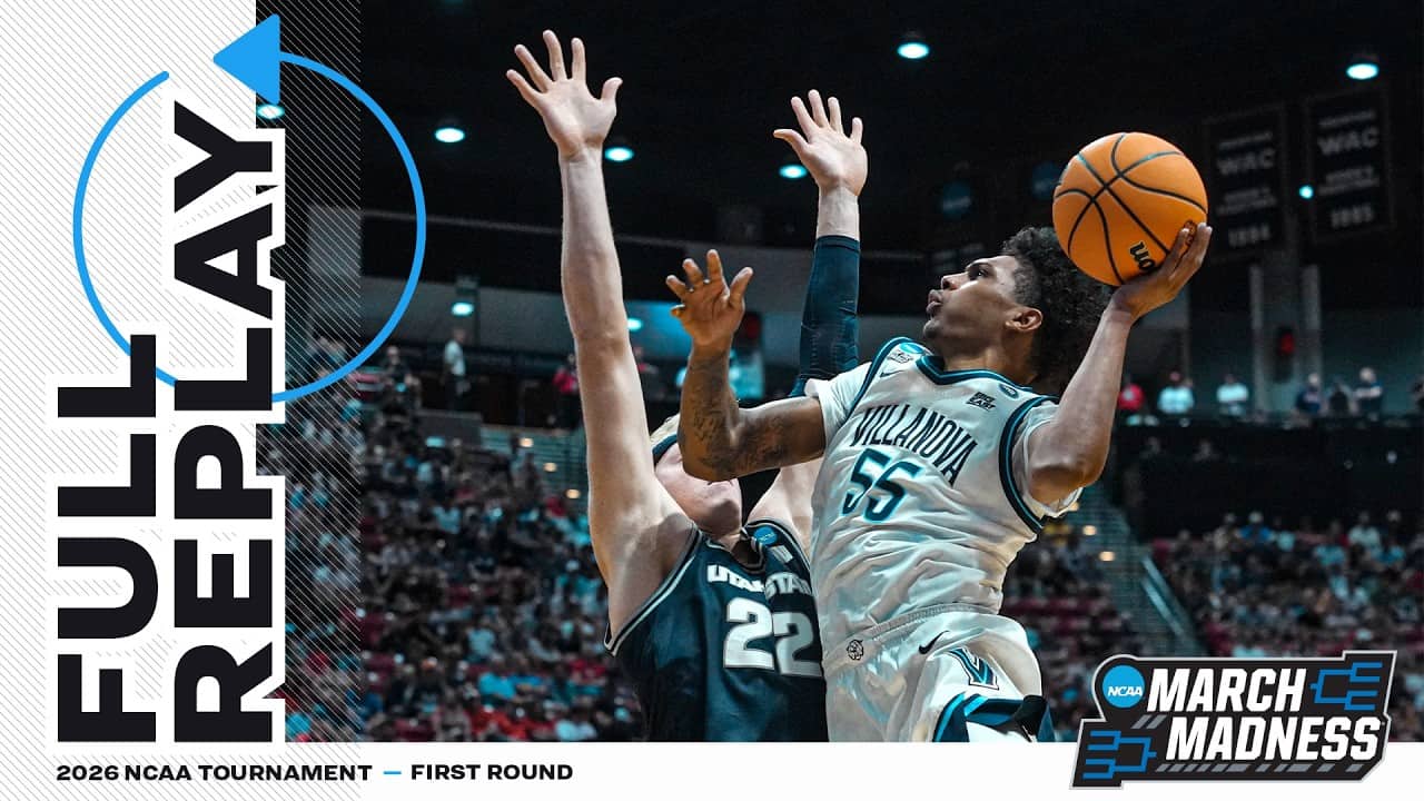 Utah State vs. Villanova: 2026 NCAA men's first round | FULL REPLAY