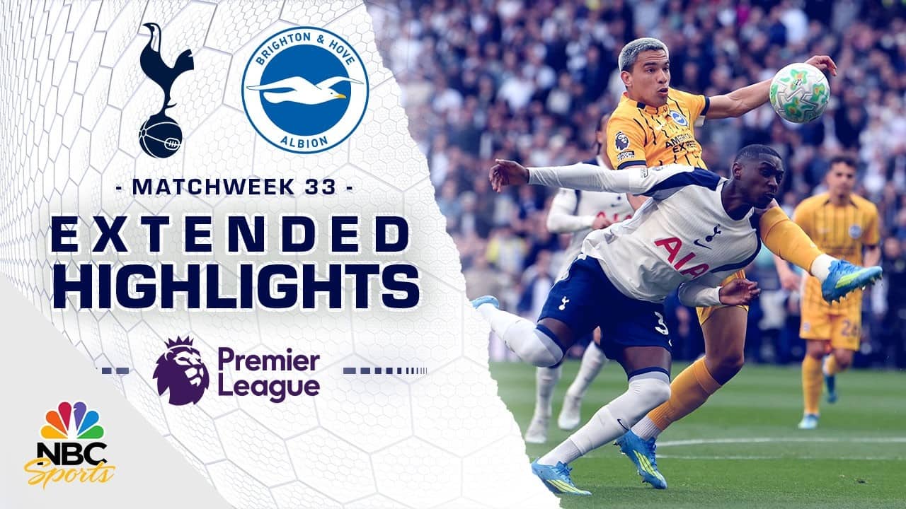 Tottenham Hotspur v. Brighton | PREMIER LEAGUE HIGHLIGHTS | 4/18/2026 | NBC Sports