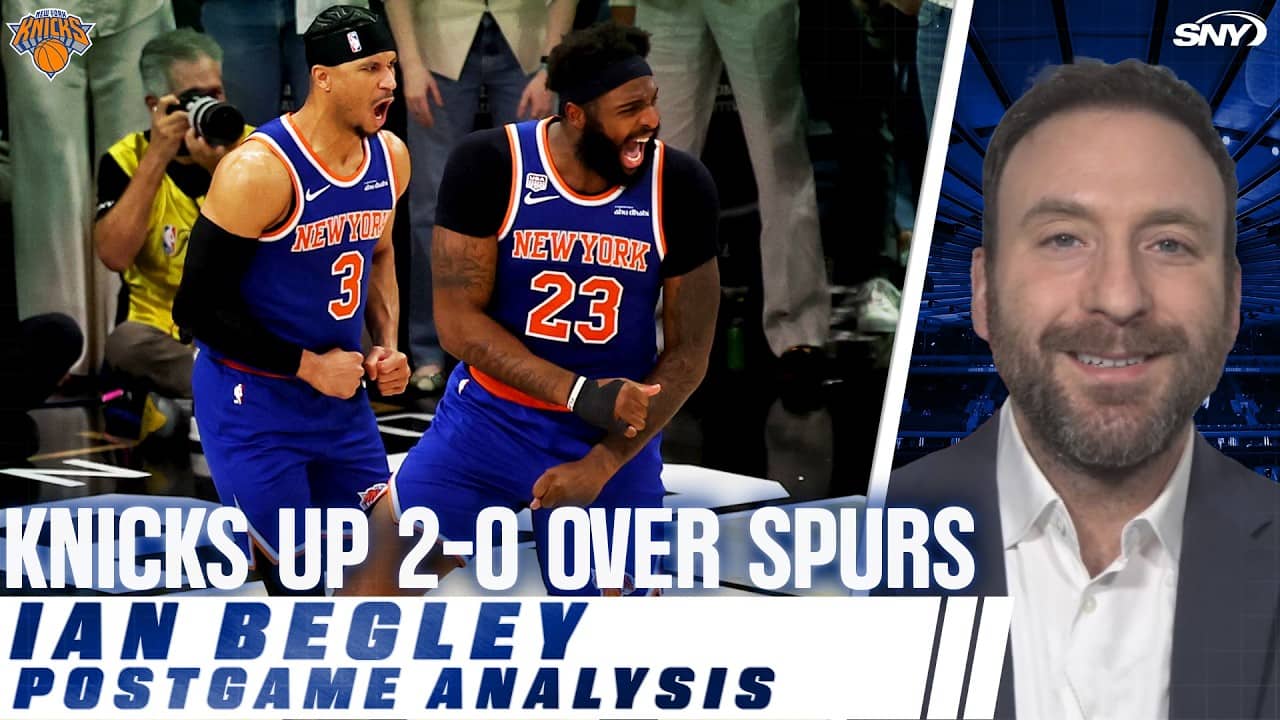 Ian Begley on incredible Game 2 win for Knicks, their 13th straight playoff victory