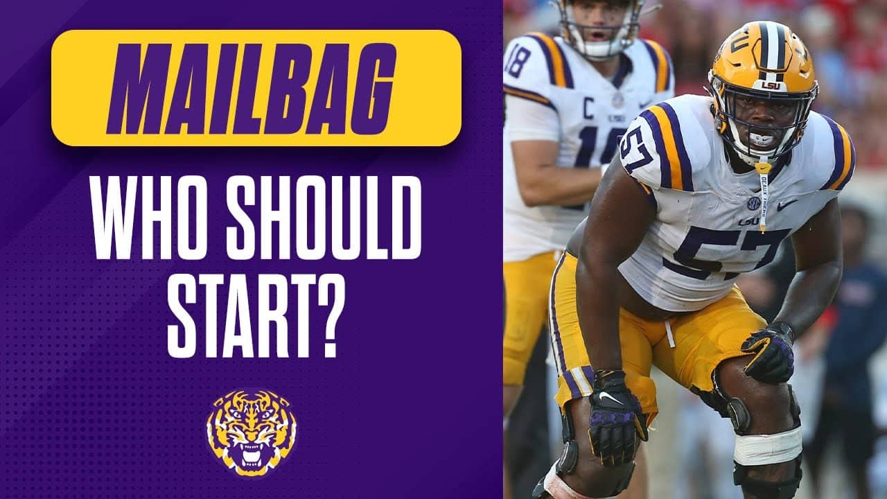 Mailbag: What should LSU do on the O-Line? Why is LSU an underdog vs. Vandy?