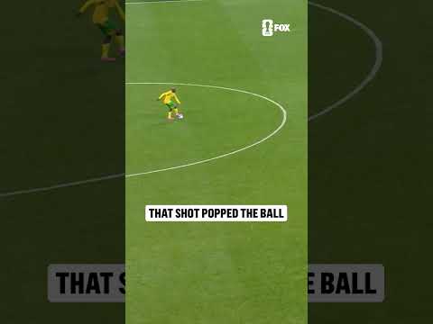 Needed a new ball on the pitch after this shot