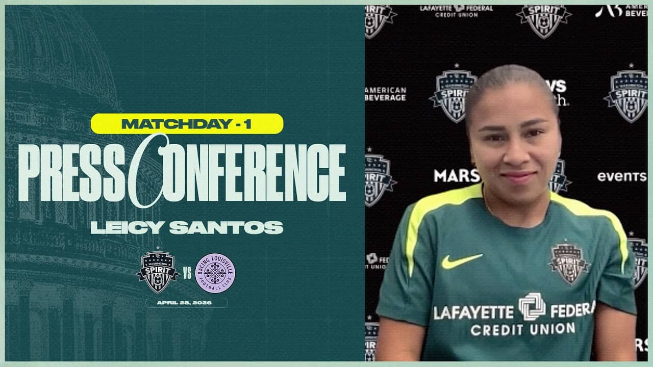 Leicy Santos Matchday -1 Press Conference | Week 6 vs Racing Louisville | 04.28.26