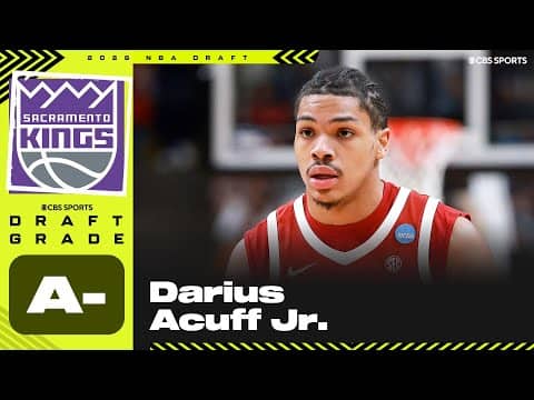 Darius Acuff Jr. selected No. 7 overall by Kings | 2026 NBA Draft Grades & Instant Reaction