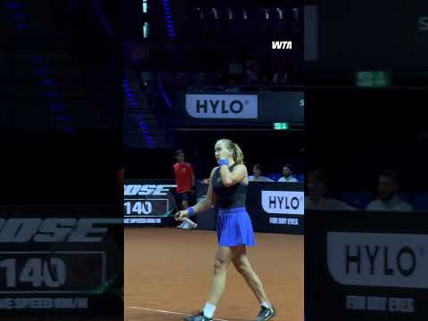 Nice little birthday gift for Conchita! 🥳Mirra Andreeva defeats Parks in straight sets.#WTA