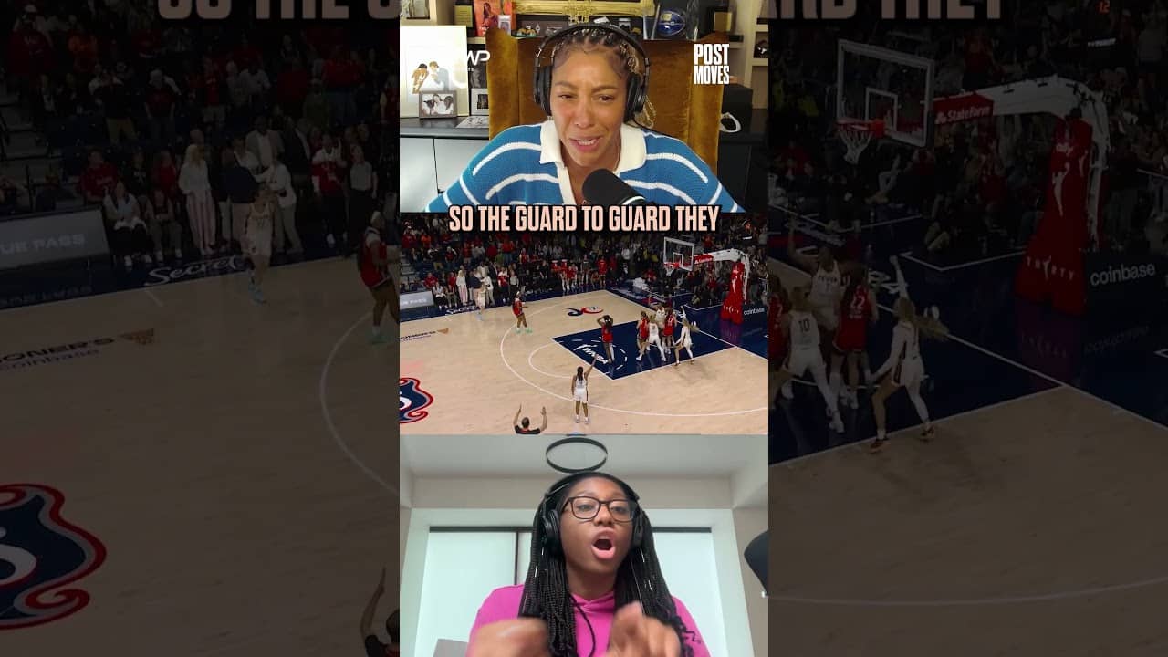 Candace Parker has A LOT of questions on how this Caitlin Clark game-winner went down 🤯