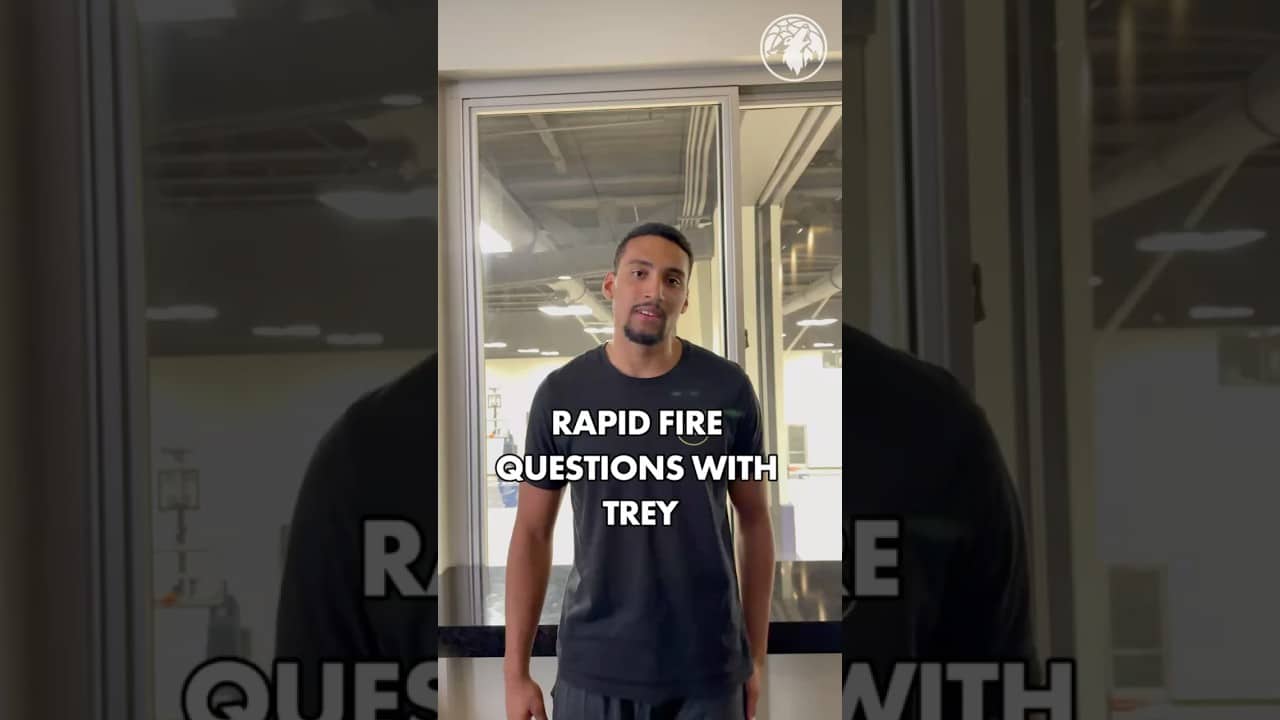Hard Hitting Questions With The Rook #nba #minnesota #timberwolves
