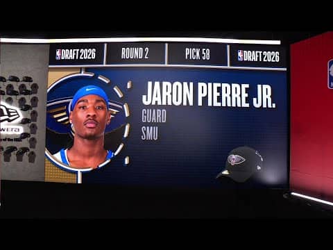 Pick 58: Jeremiah Fears joins the Pelicans during the 2026 NBA Draft