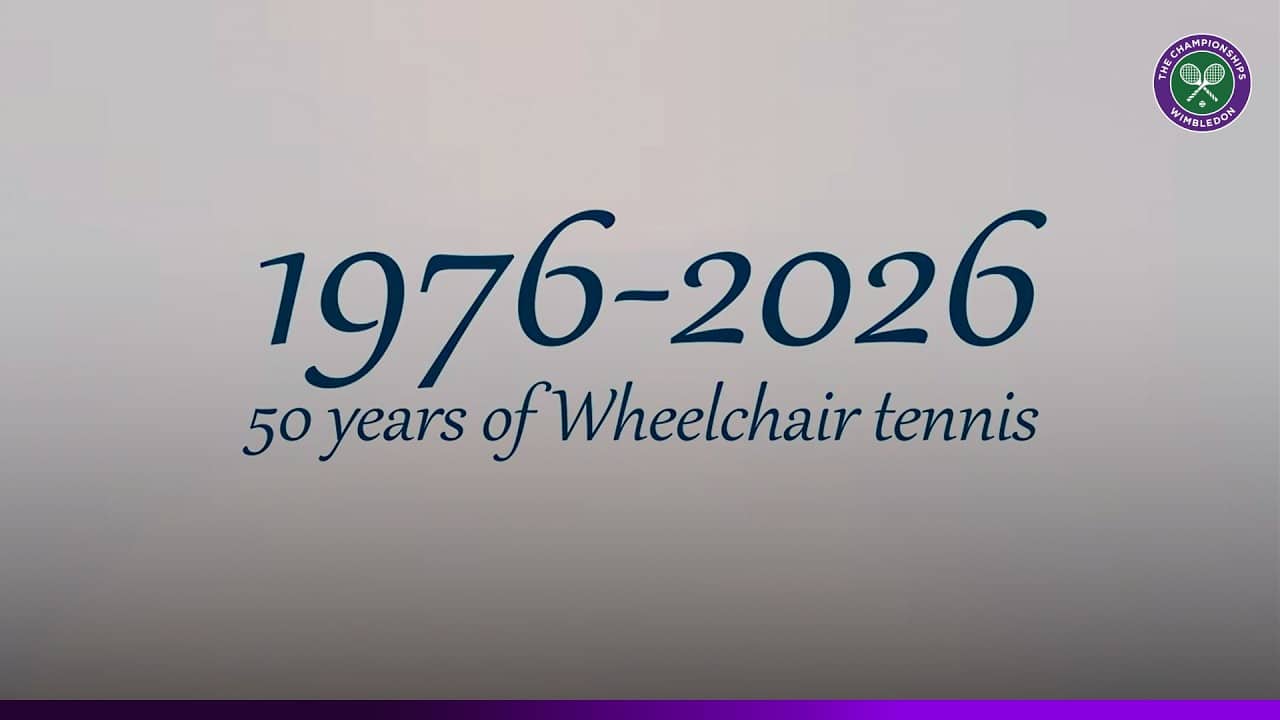 Celebrating 50 years of Wheelchair Tennis | Wimbledon 2026