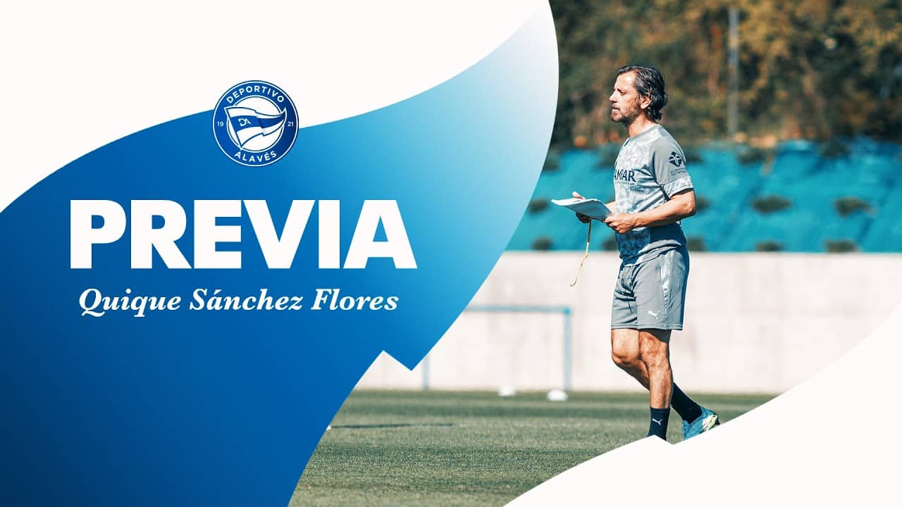 Quique Sánchez Flores: "Hay que hacer las cosas bien, muy bien" | Deportivo Alavés