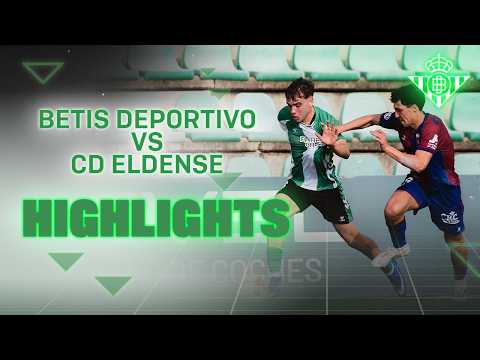 Resumen del partido Betis Deportivo - CD Eldense (0-1) | CANTERA