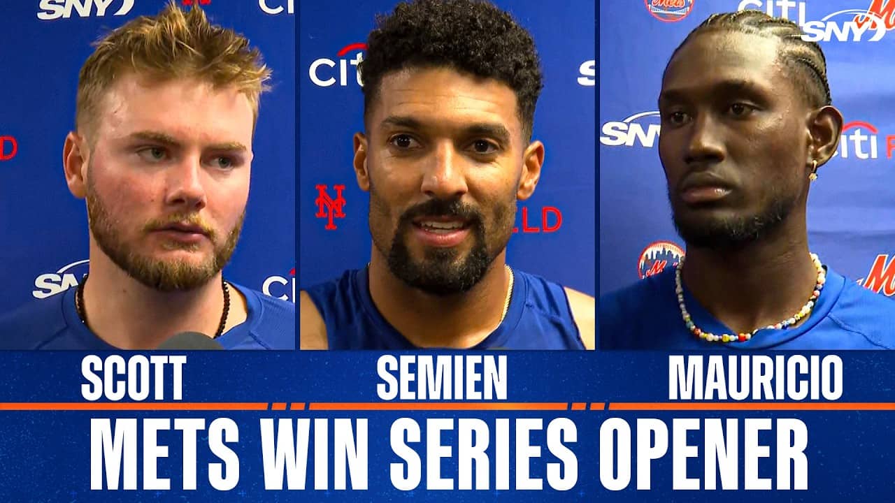 Christian Scott, Marcus Semien and Ronny Mauricio on Mets 4-3 win over the Angels