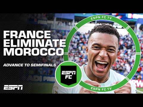 ‘The BEST FRENCH TEAM EVER!’ 😳 Frank Leboeuf on France’s 2-0 win vs. Morocco | ESPN FC
