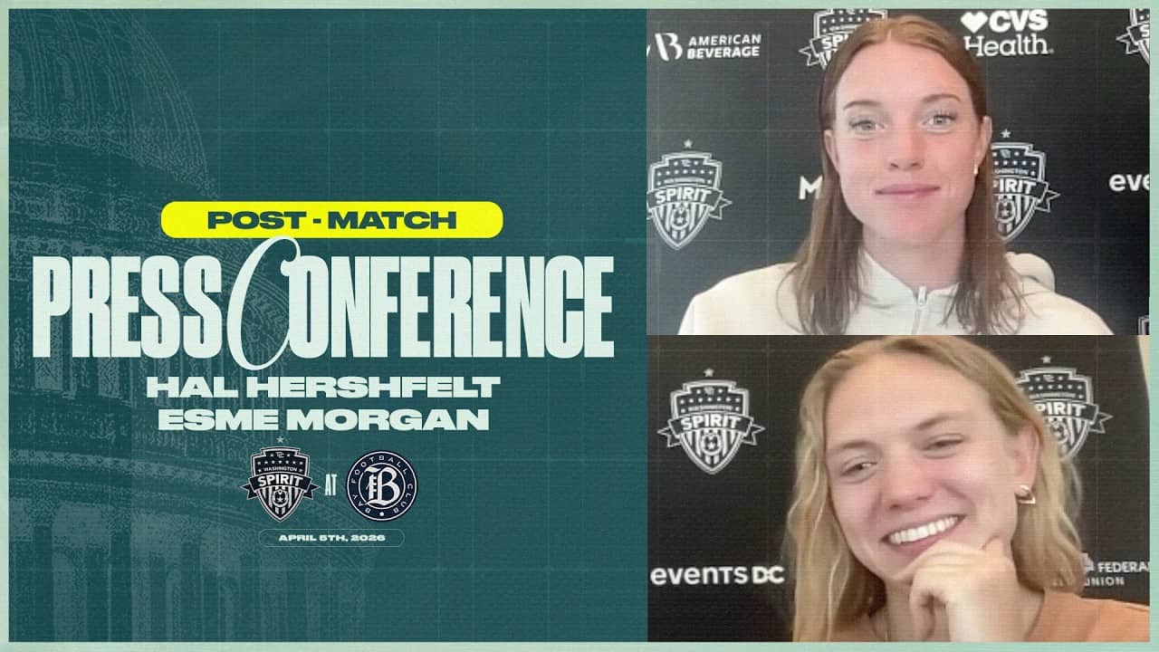 Hal Hershfelt and Esme Morgan Post-Match Press Conference | Week 4 at Bay FC | 04.05.26