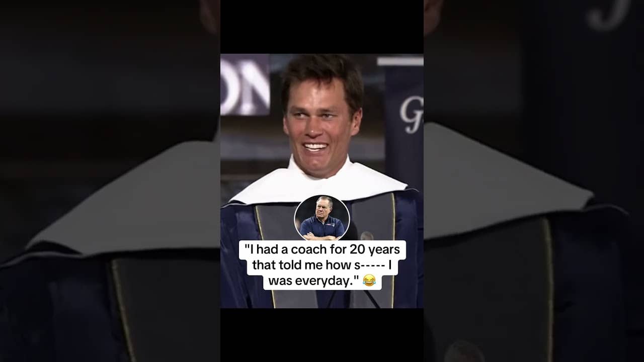 Tom Brady is too funny for this 😂 (via @georgetownu/TT)