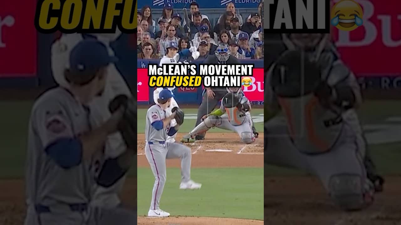 Nolan McLean's Sweeper movement confused Shohei Ohtani.
