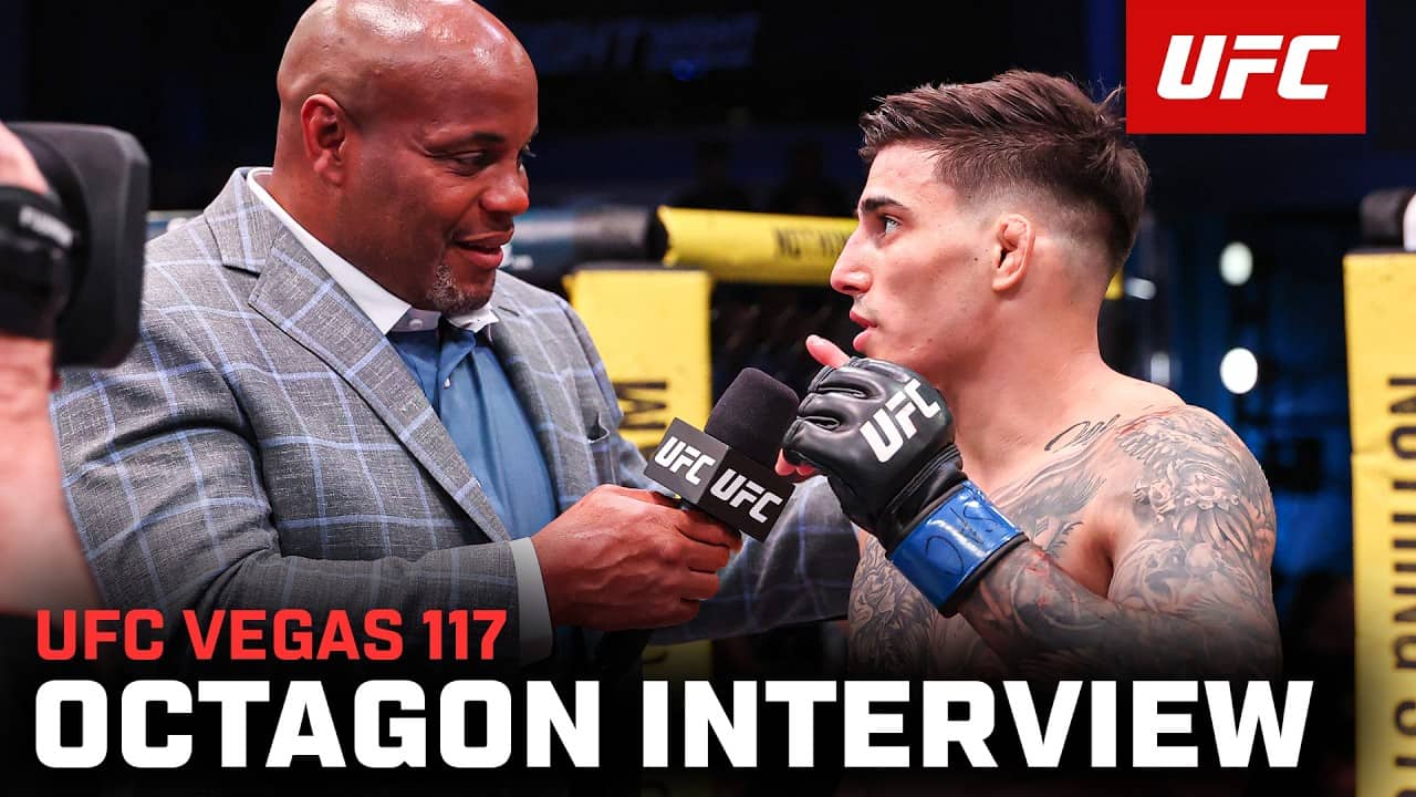 Benardo Sopaj Octagon Interview | UFC Vegas 117