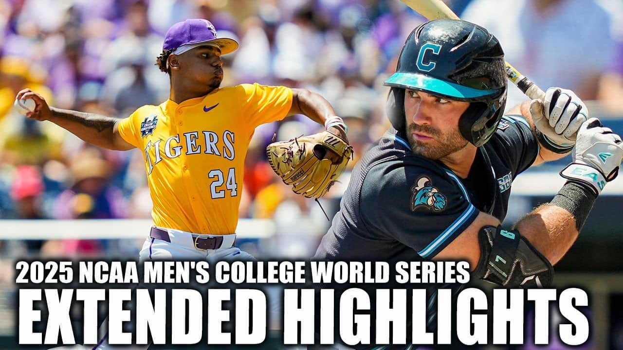 Extended Highlights: 2025 NCAA College World Series | LSU v Coastal Carolina | ESPN College Baseball