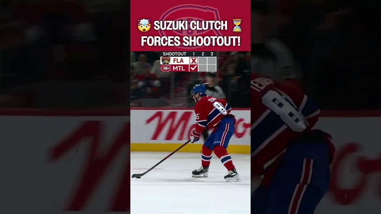 Habs force ELECTRIC shootout LATE! ⏰