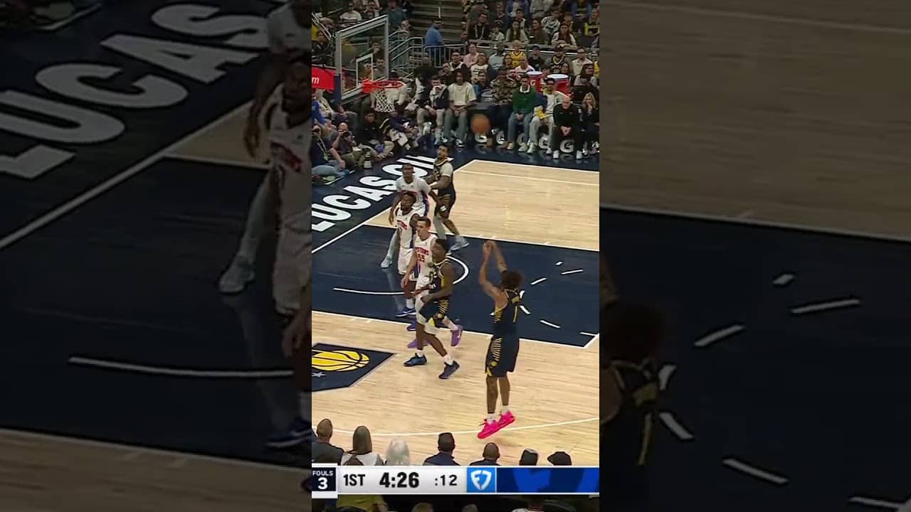 Obi Toppin Tied his Career High with 7 Threes Tonight gainst the Pistons