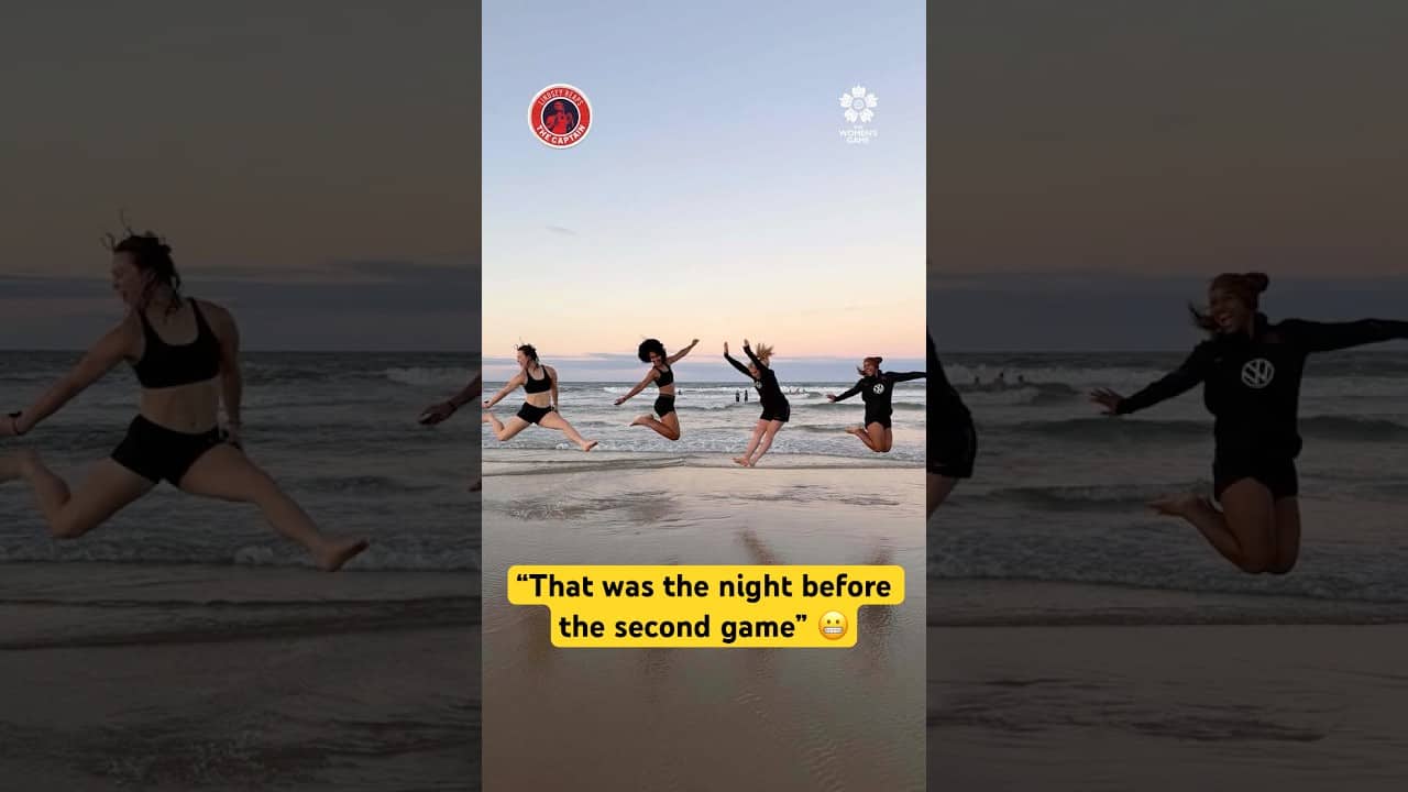 The USWNT’s job is beach…AND being world class footballers 🌊⭐️