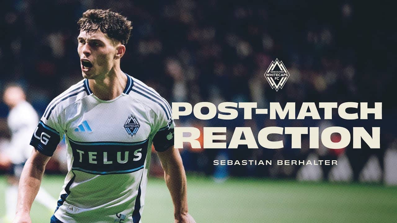 Sebastian Berhalter Post-Victory Reaction vs Portland Timbers