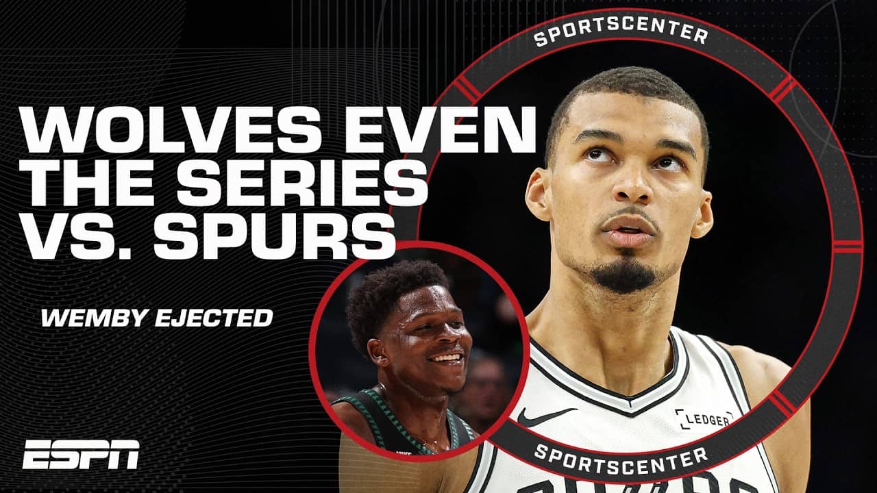 Will Wemby be SUSPENDED for Game 5⁉️ Perk says it'd change the dynamic of the series | SportsCenter