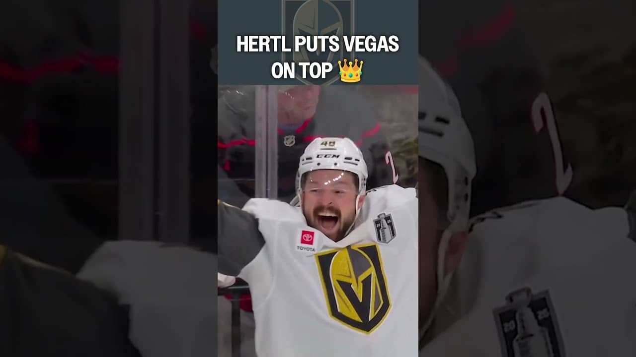 Is this Hertl's BIGGEST goal yet?! 🏆