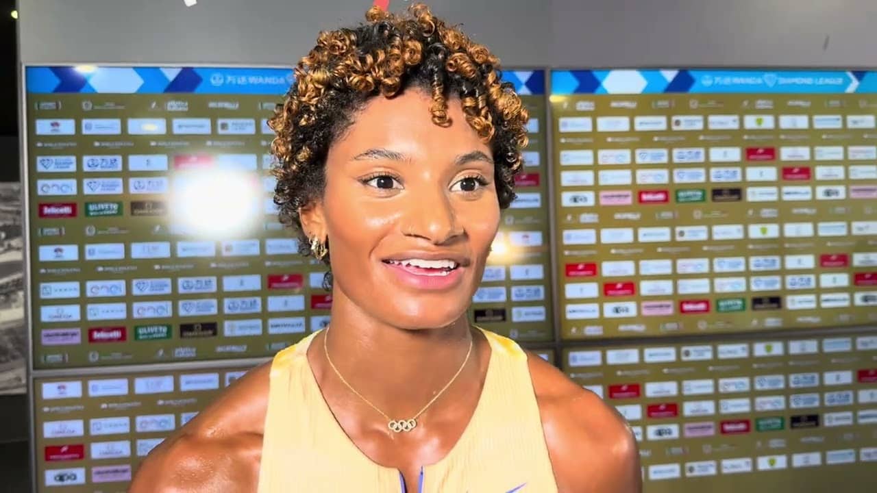 Anna Cockrell Runs 52.77 400mH For 2nd At Rome Diamond League Despite Offseason Changes