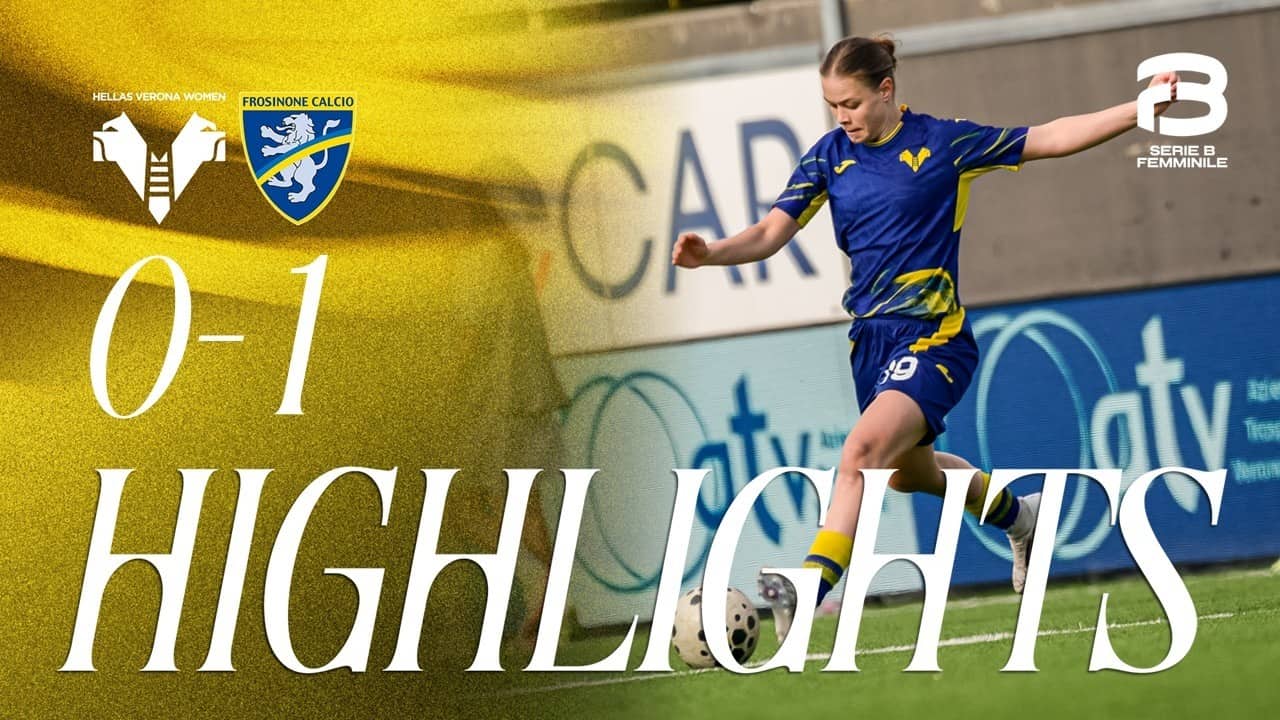 Highlights Serie B Femminile 2025/26 | Hellas Verona Women-Frosinone 0-1