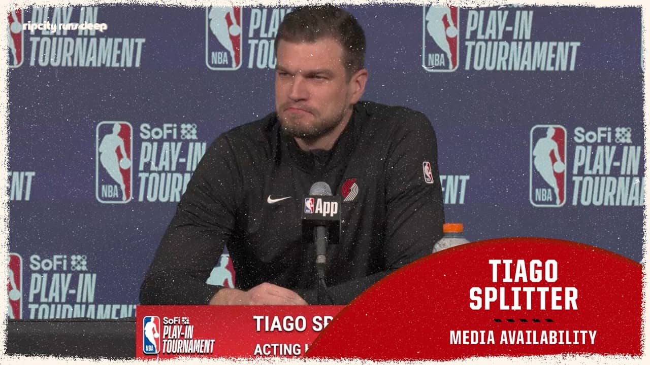 Tiago Splitter Pregame Media Availability | Portland Trail Blazers at Phoenix Suns | April 14, 2026