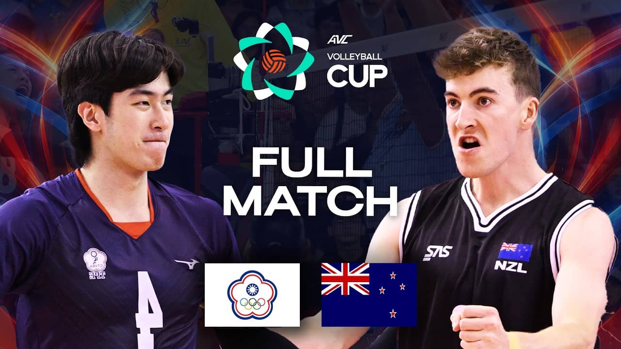 Chinese Taipei vs. New Zealand - Pool Play | AVC Men's Cup 2026