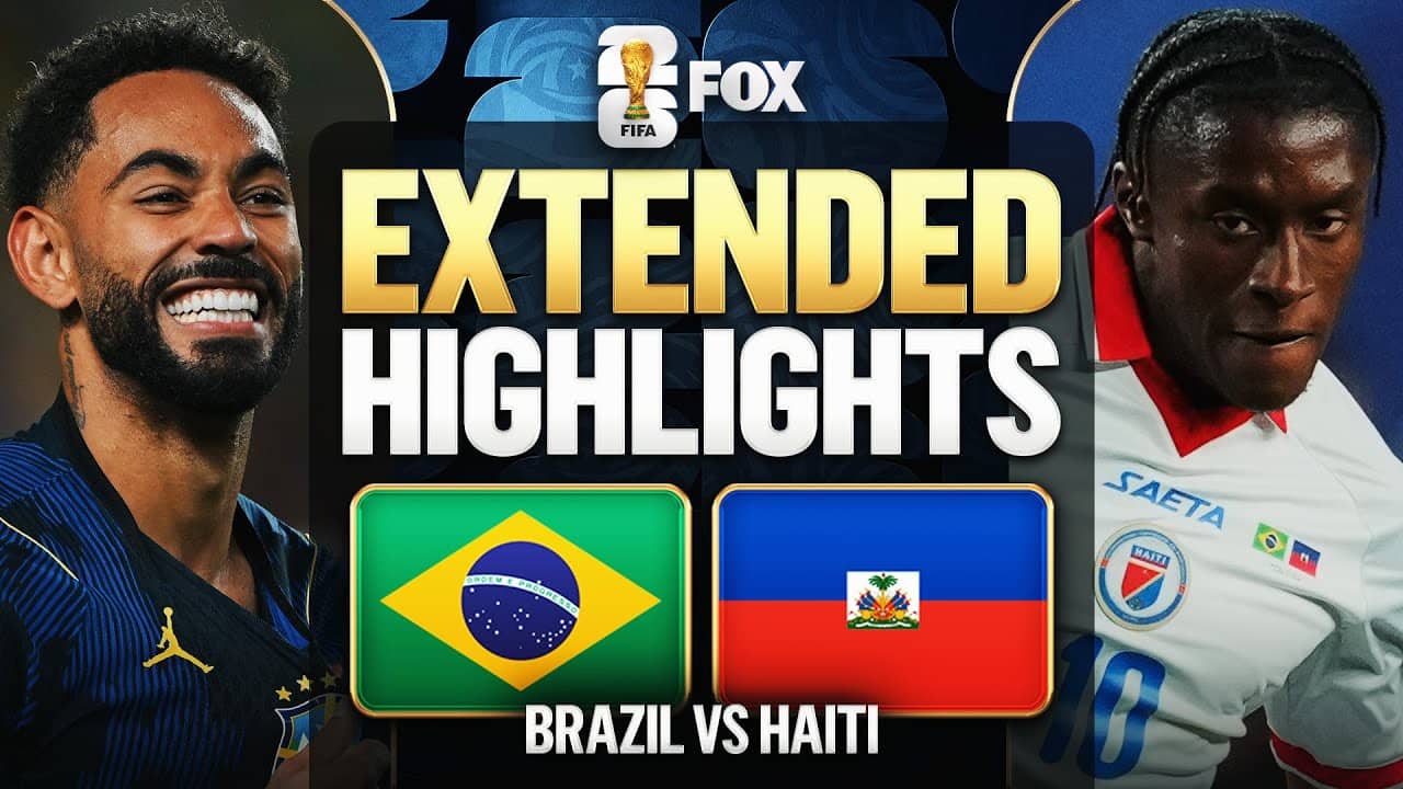 Brazil vs Haiti Extended Highlights 🌎🏆 2026 FIFA World Cup™