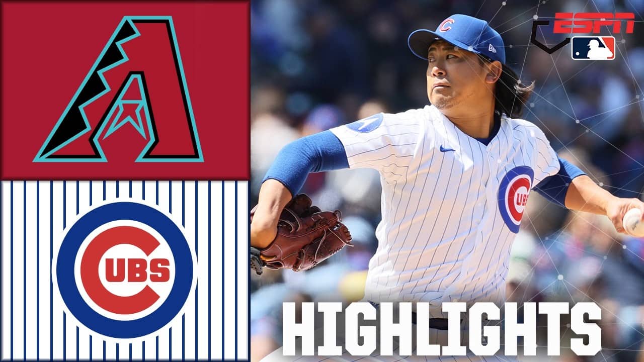 10W ON THE LINE 🐻 Arizona Diamondbacks vs. Chicago Cubs | Full Game Highlights | ESPN MLB