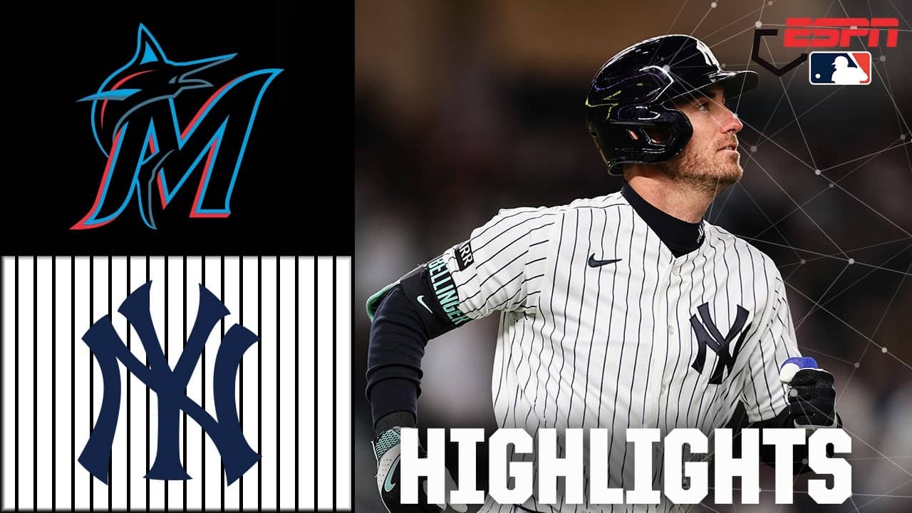 BELLINGER HOMERS 💥 Miami Marlins vs. New York Yankees | Full Game Highlights | ESPN MLB