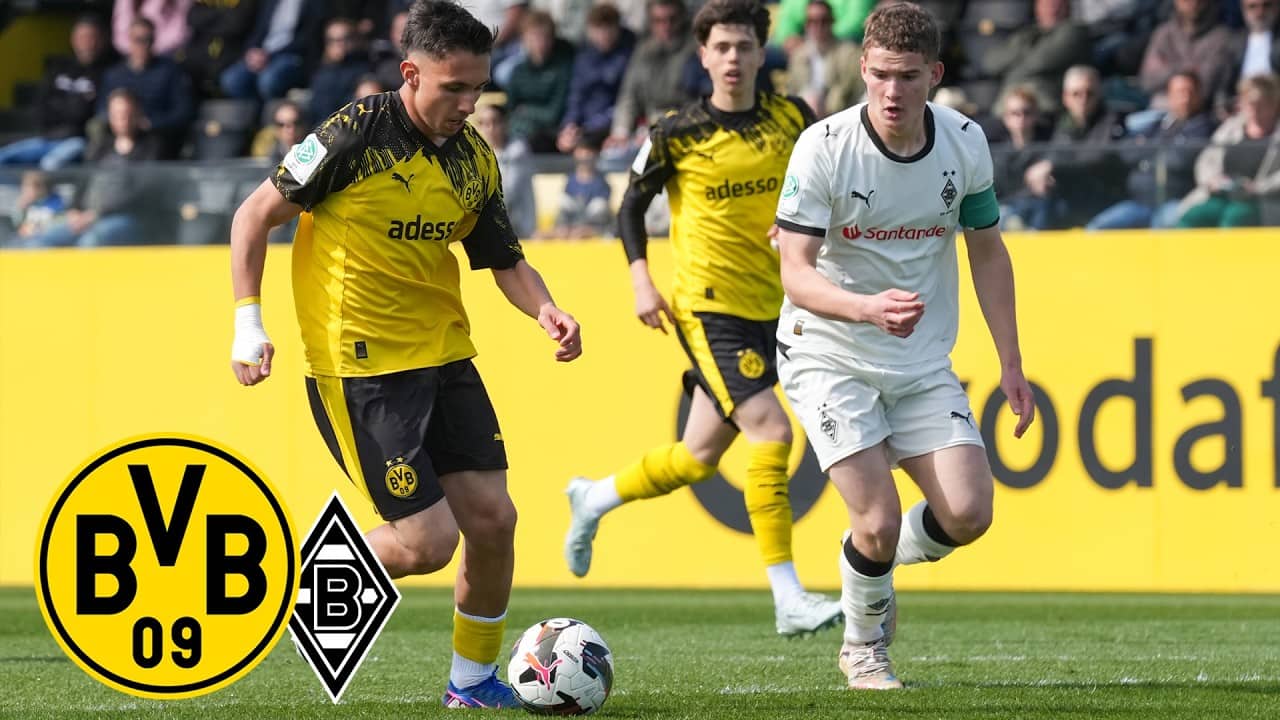 ReLive: U 17 - Achtelfinale zwischen dem BVB und Mönchengladbach