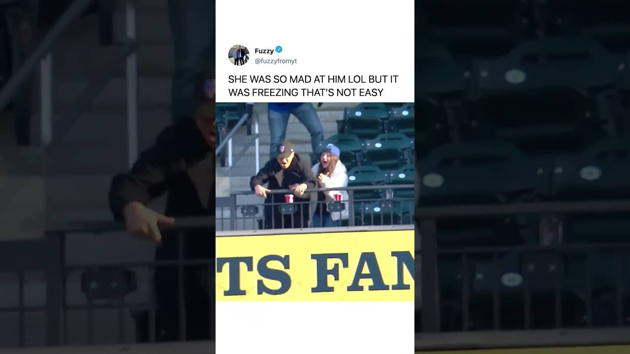 he dropped it..