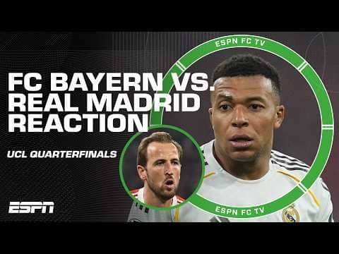 FC Bayern vs. Real Madrid REACTION 🍿 Kane's leadership is INCREDIBLE - Jan Age Fjortoft | ESPN FC