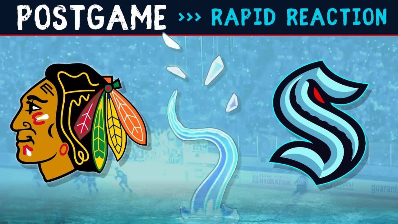 Chicago Blackhawks vs. Seattle Kraken Postgame Recap