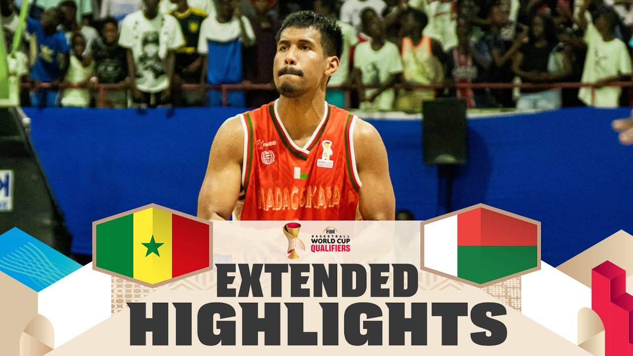 Senegal 🇸🇳 v Madagascar 🇲🇬 | Extended Highlights | FIBA Basketball World Cup 2027 African Qualifiers