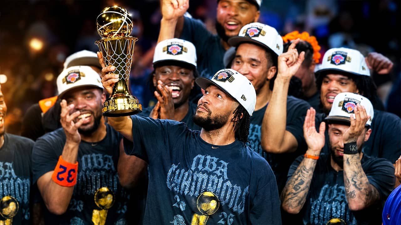 THE KNICKS ARE NBA CHAMPIONS