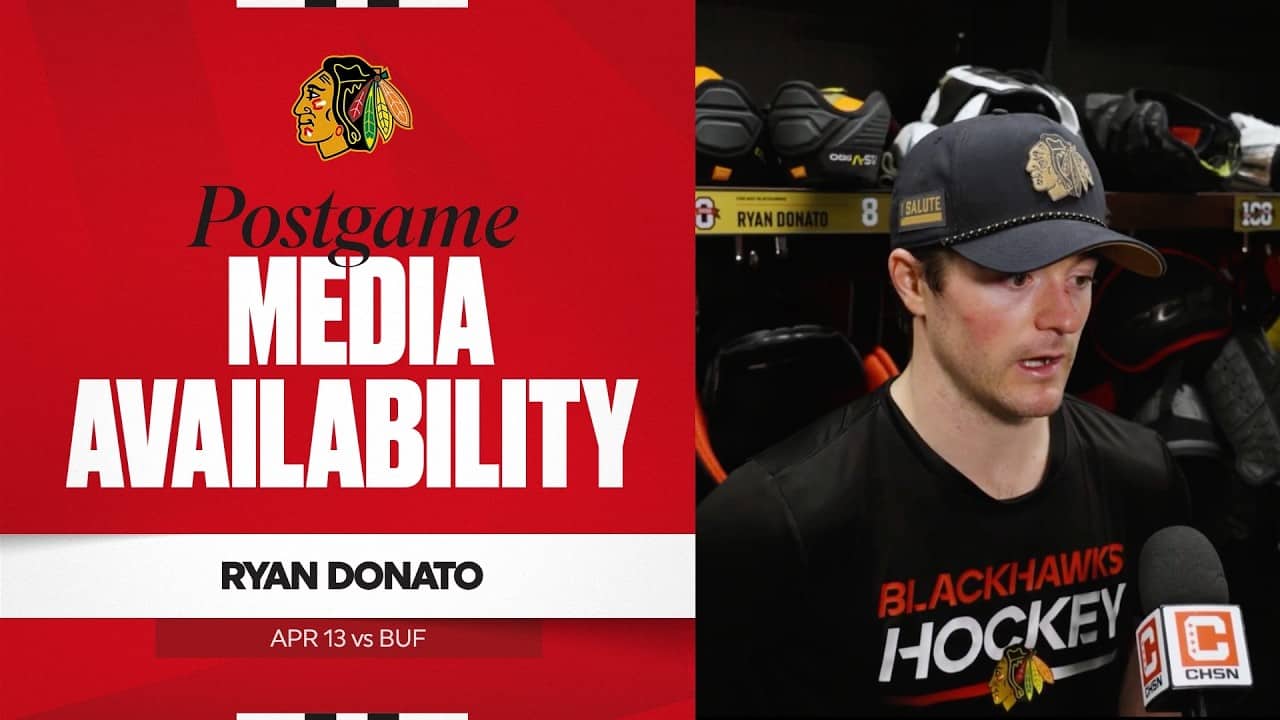 "Every night is an opportunity to take a step forward." | Ryan Donato Postgame 4.13.26