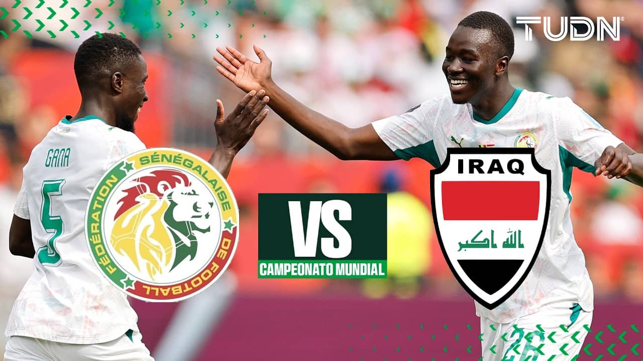 Senegal golea a Irak y mantienen esperanzas de clasificar a la siguiente fase | TUDN