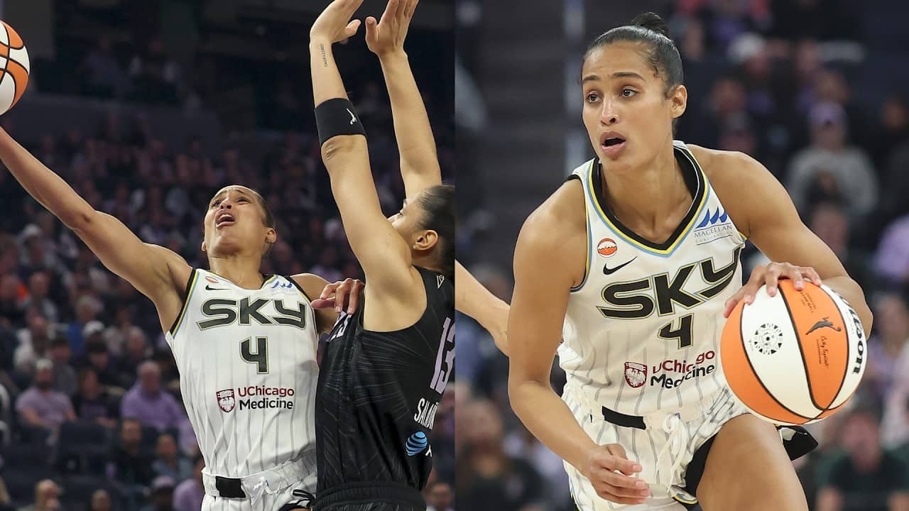HIGHLIGHTS: Skylar Diggins Delivers Stat-Sheet-Stuffing Performance in Sky Win