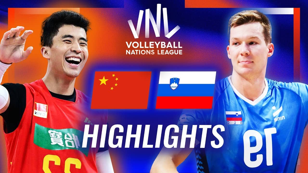 China 🇨🇳 vs. Slovenia 🇸🇮 - Highlights | Week 1 | Men's VNL 2026
